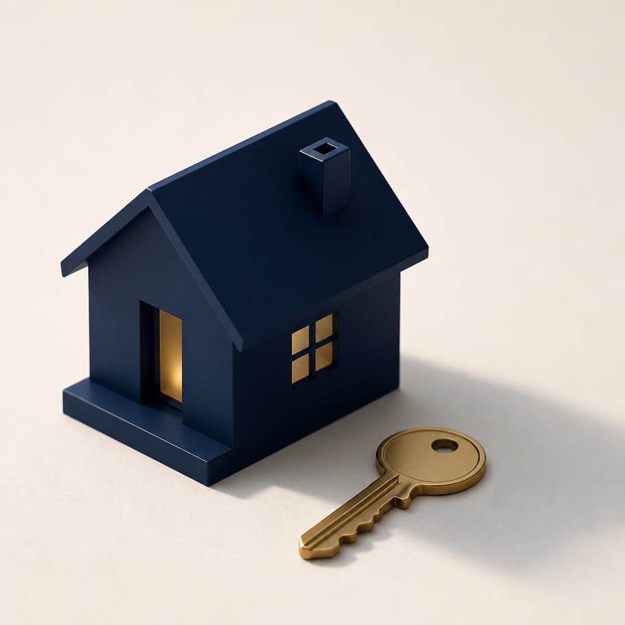 Home buyer illustration representing an advisory platform aligned with the buyer.